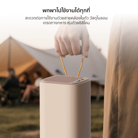โปรเจคเตอร์ YABER T1 PRO สีเบจ หมุนได้ 180° คมชัด 1080P FHD สว่าง 220 ANSI LUMENS_9